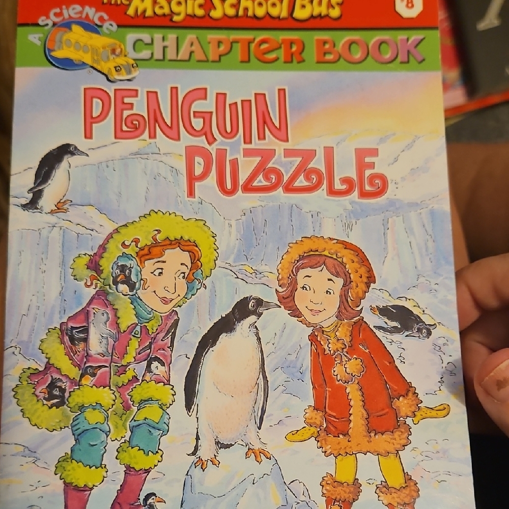 The Magic School Bus Penguin Puzzle Chapter Book Book Sale Buy 3 Books For 9!